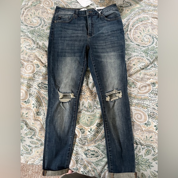 BRAND NEW- KANCAN High Rise Skinny Ankle Jeans - Picture 7 of 8
